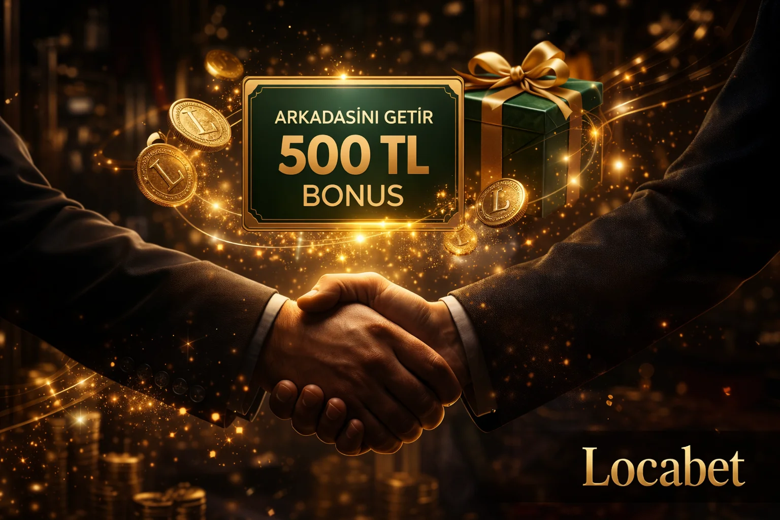 Locabet hoş geldin bonusu — arkadaşını getir 500 TL görseli