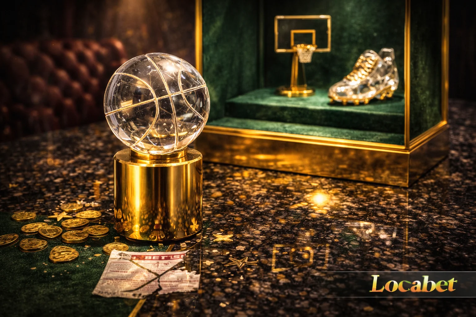 Locabet basketbol bahisleri rehberi — pota ve top görseli