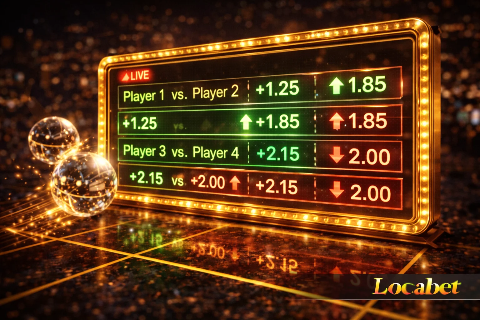 Locabet canlı oran değişimi — oran dalgalanma görseli