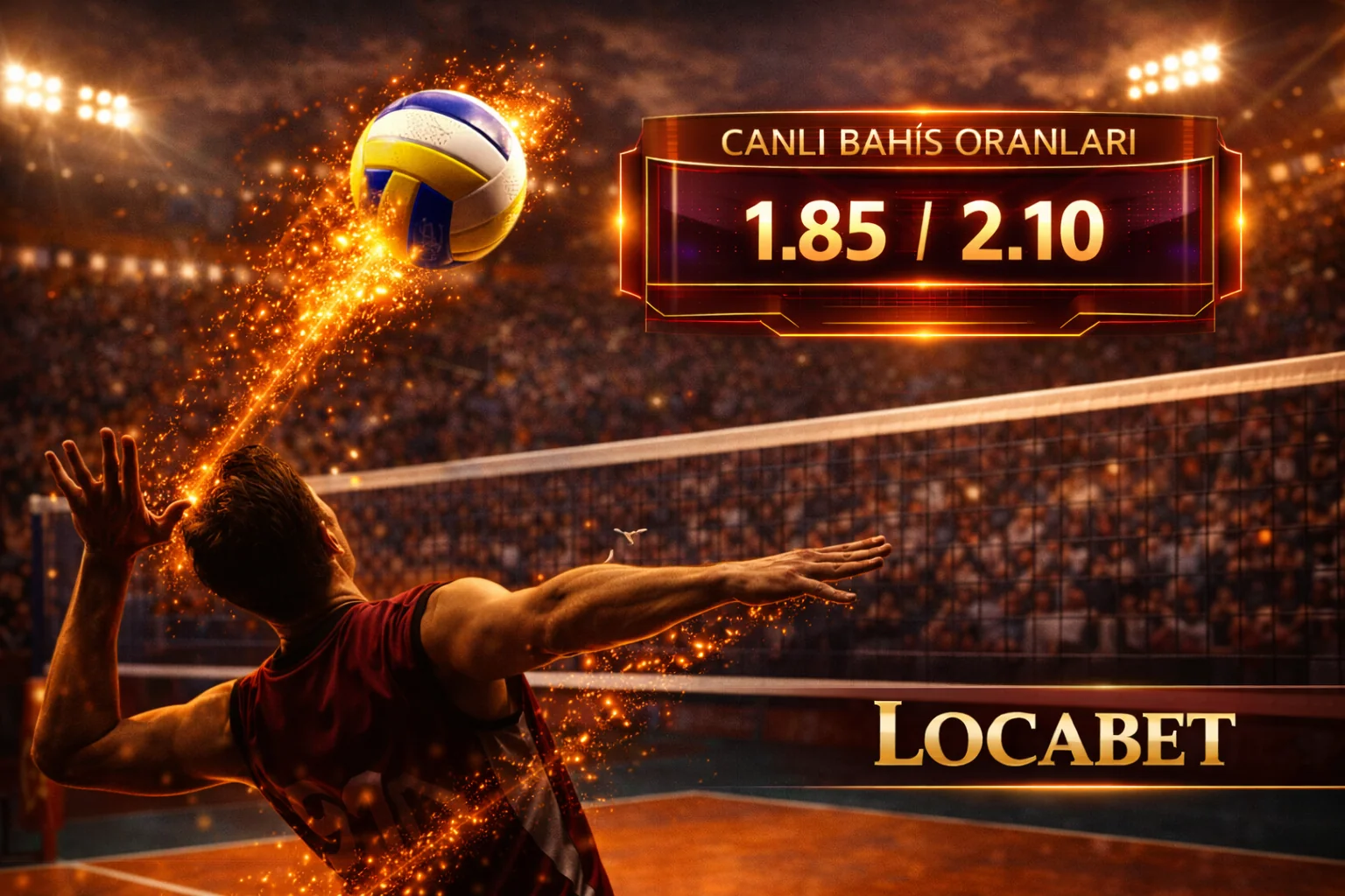 Locabet voleybol bahisleri — canlı voleybol oran tablosu görseli