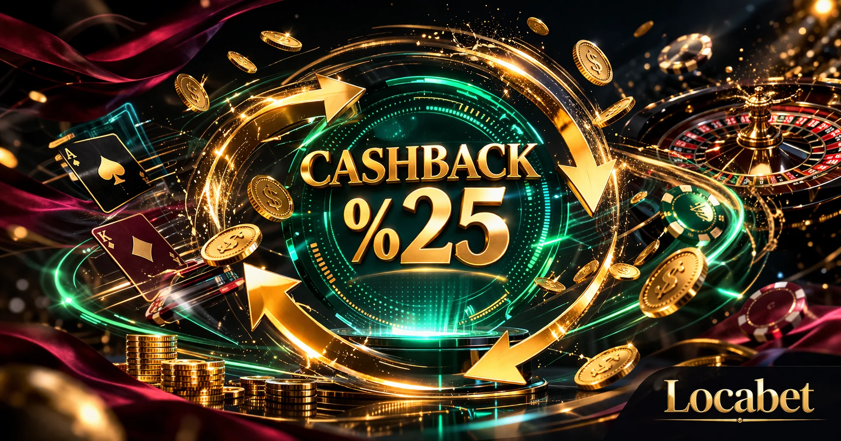 Locabet deneme bonusu şartları — bonus ve çevrim görseli