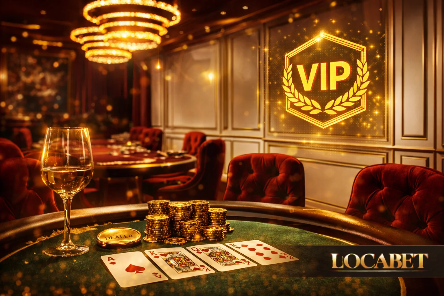 Locabet sıkça sorulan sorular — VIP casino salonu hizmet görseli